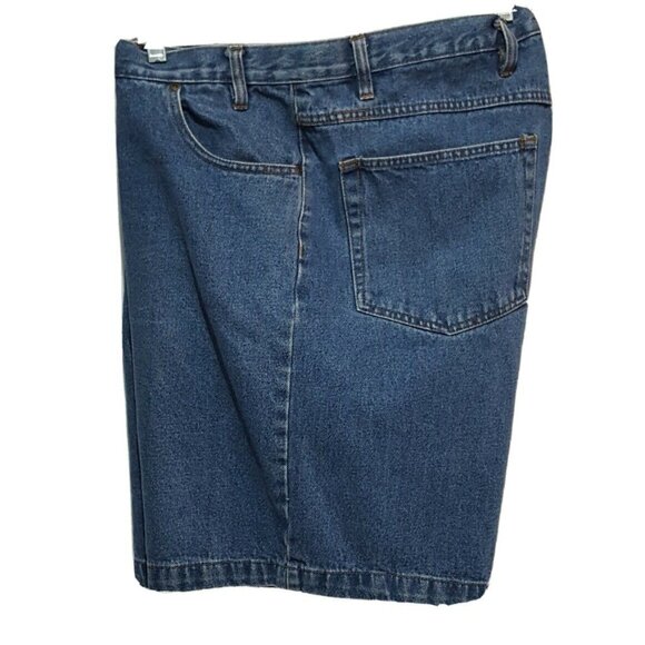 Redhead Jean Shorts Men's Blue Cotton Denim Casual Walking Tag Size 50 Fits 48 - Picture 2 of 8